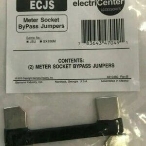 Siemens ECJS Jumper Assembly, For Use With Meter Socket